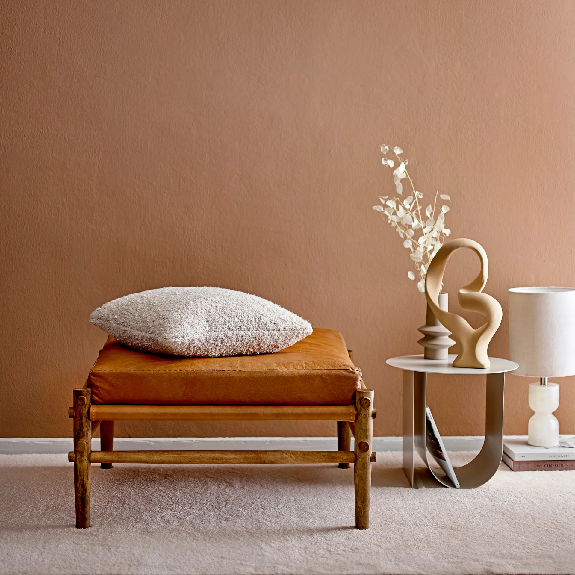 Bloomingville スカルプチャー 40.5 cm, nature Bloomingville | ブルーミングヴィル