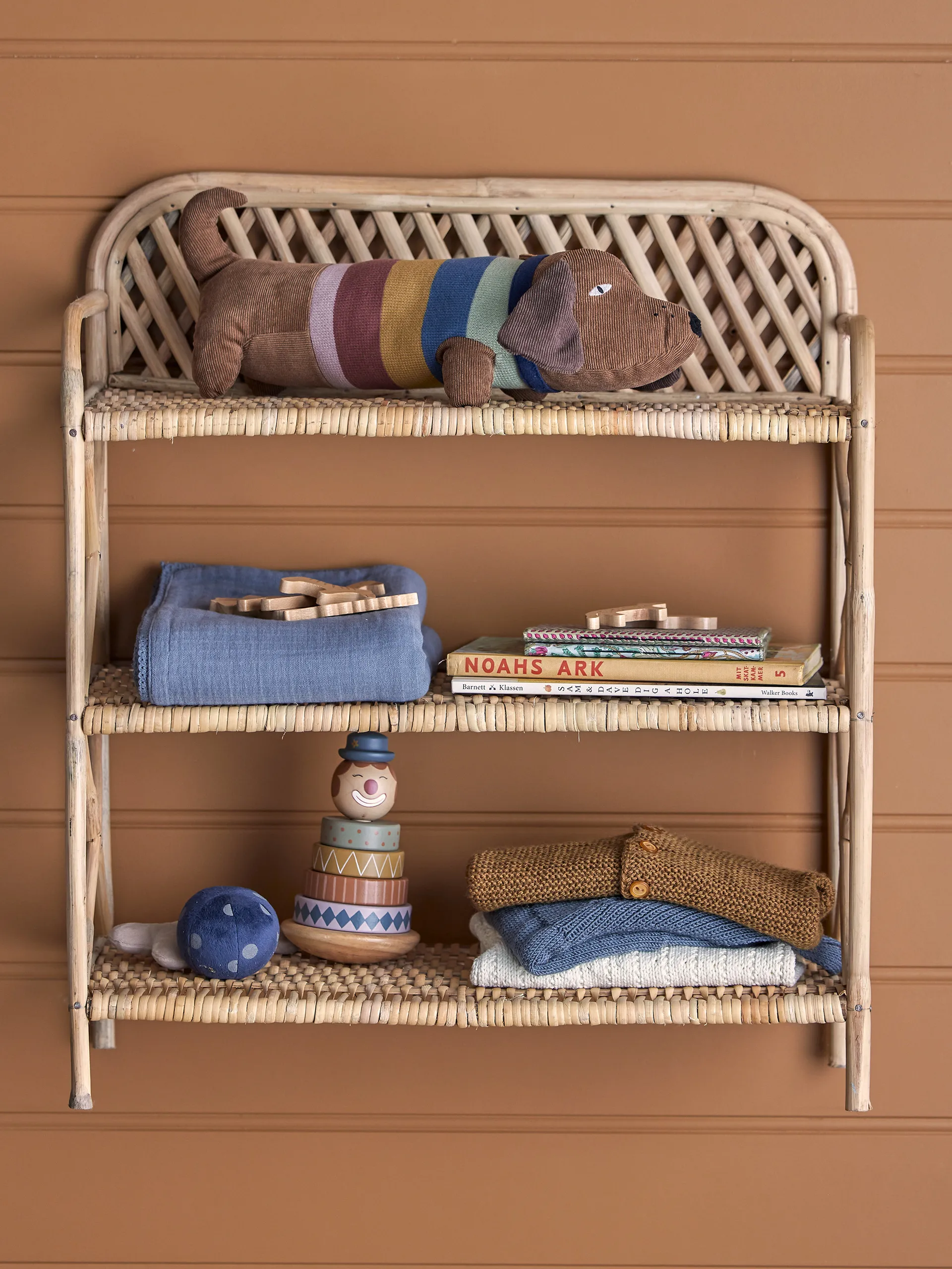 Bloomingville モスリンスロー 80x100 cm, Blue Bloomingville | ブルーミングヴィル