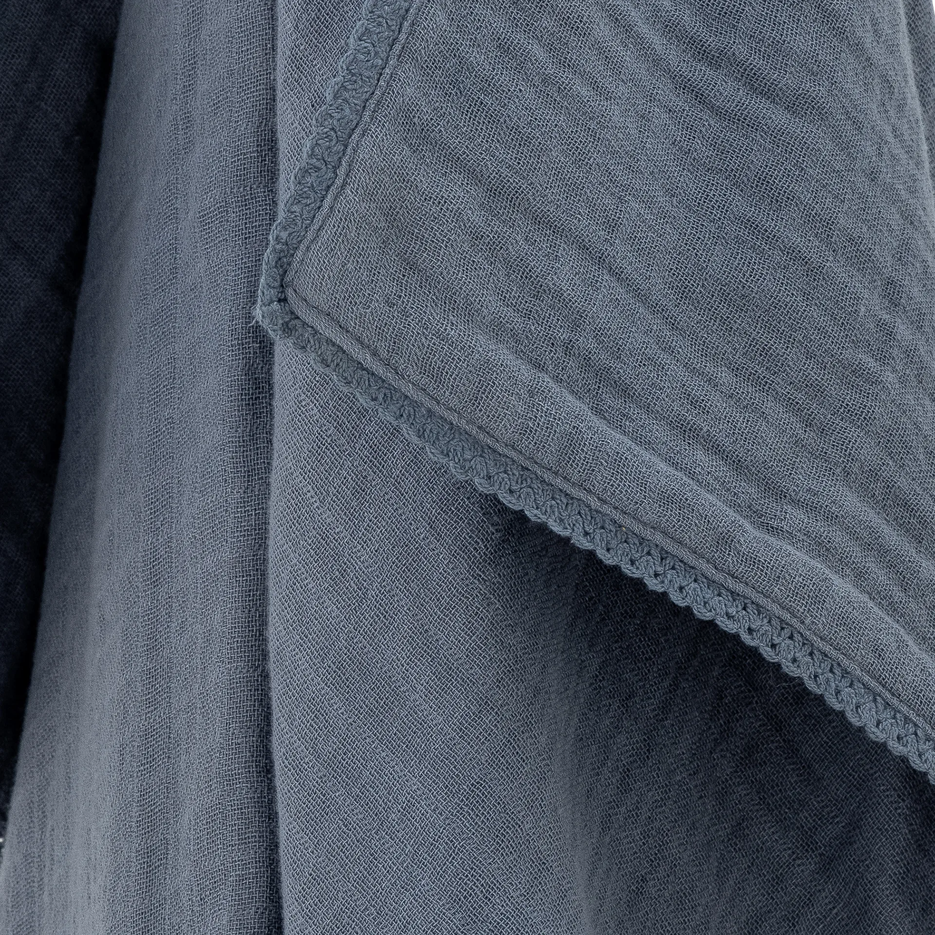 Bloomingville モスリンスロー 80x100 cm, Blue Bloomingville | ブルーミングヴィル