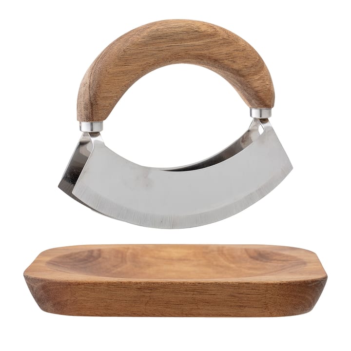 Bloomingville Herb cutter with カッティングボード, Acacia Bloomingville | ブルーミングヴィル