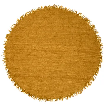 Bloomingville ラグ  jute Ø 150 cm - Yellow - Bloomingville | ブルーミングヴィル