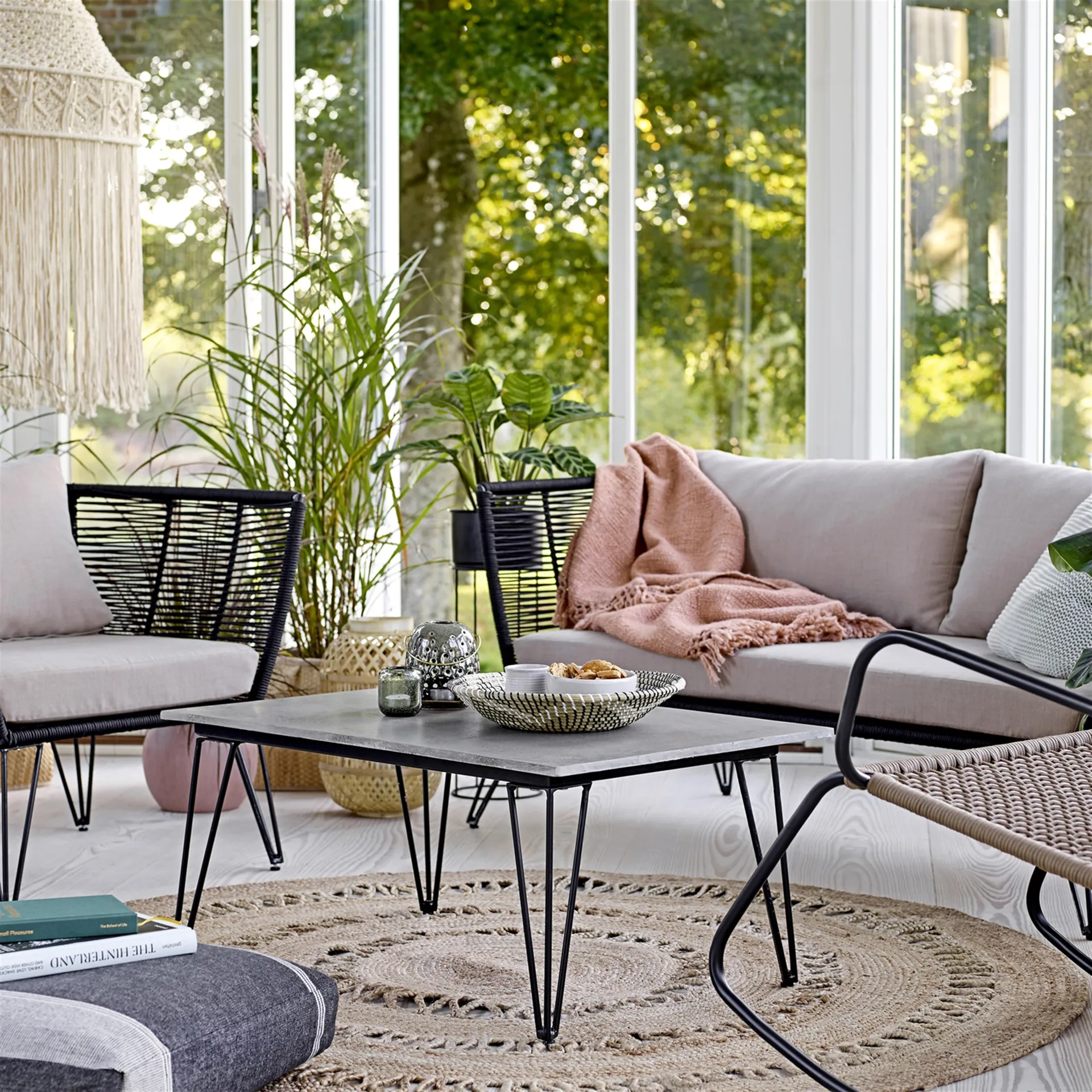 Bloomingville jute ラグ ラウンド Ø182 cm, natural Bloomingville | ブルーミングヴィル