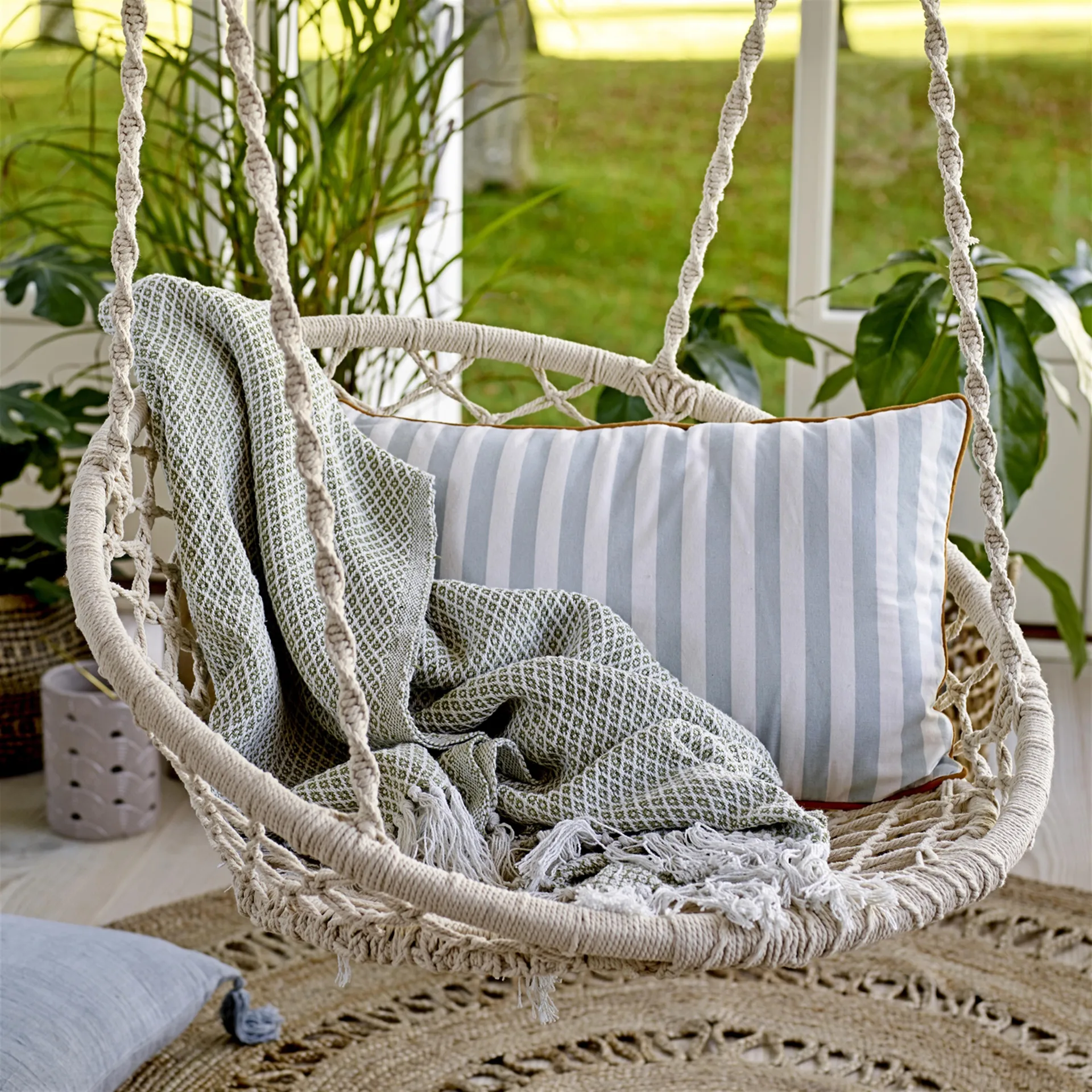 Bloomingville jute ラグ ラウンド Ø182 cm, natural Bloomingville | ブルーミングヴィル