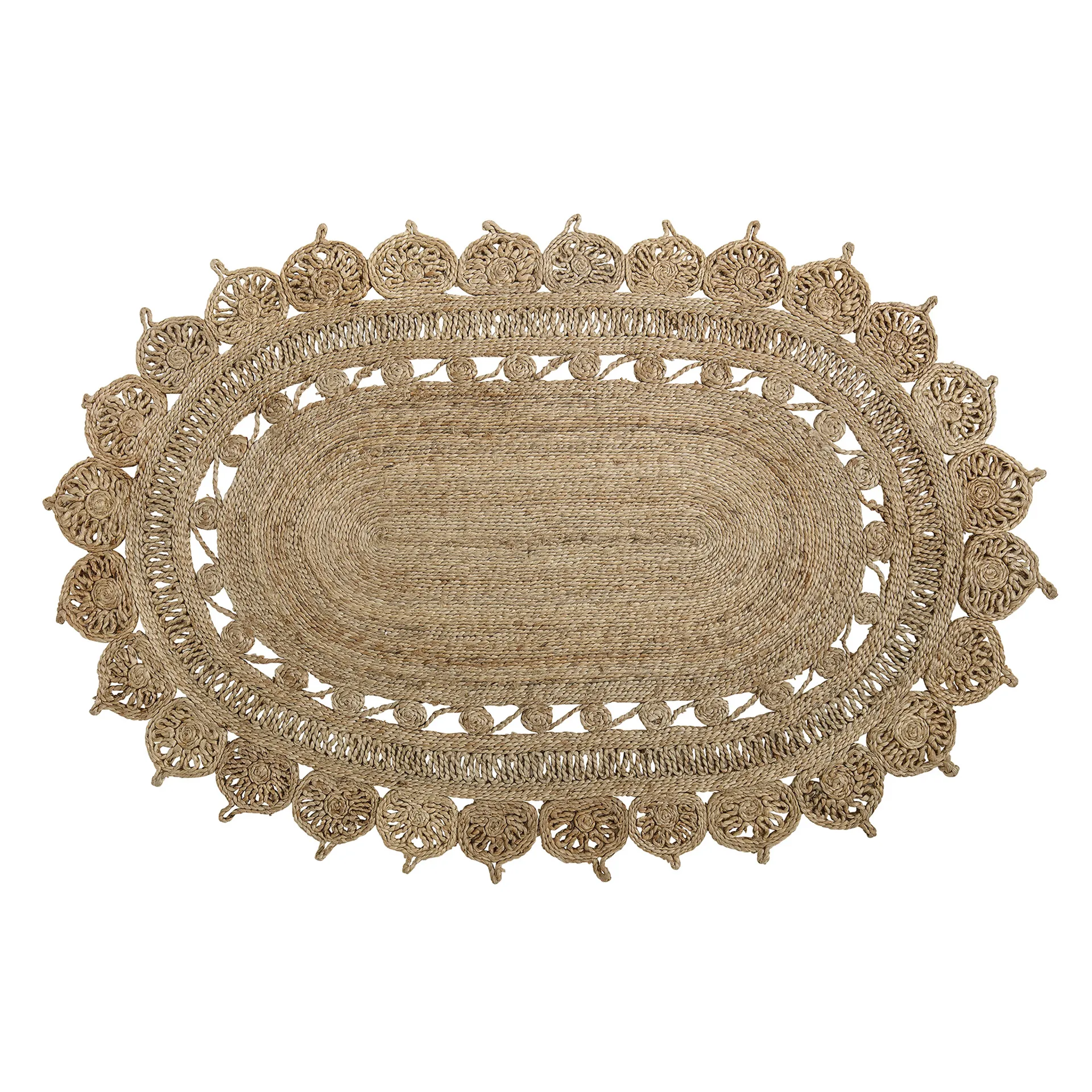 Bloomingville ジュートラグ オーバル, natural Bloomingville | ブルーミングヴィル