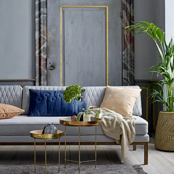 Bloomingville 収納バスケット sea grass 2パック - natural grey - Bloomingville | ブルーミングヴィル