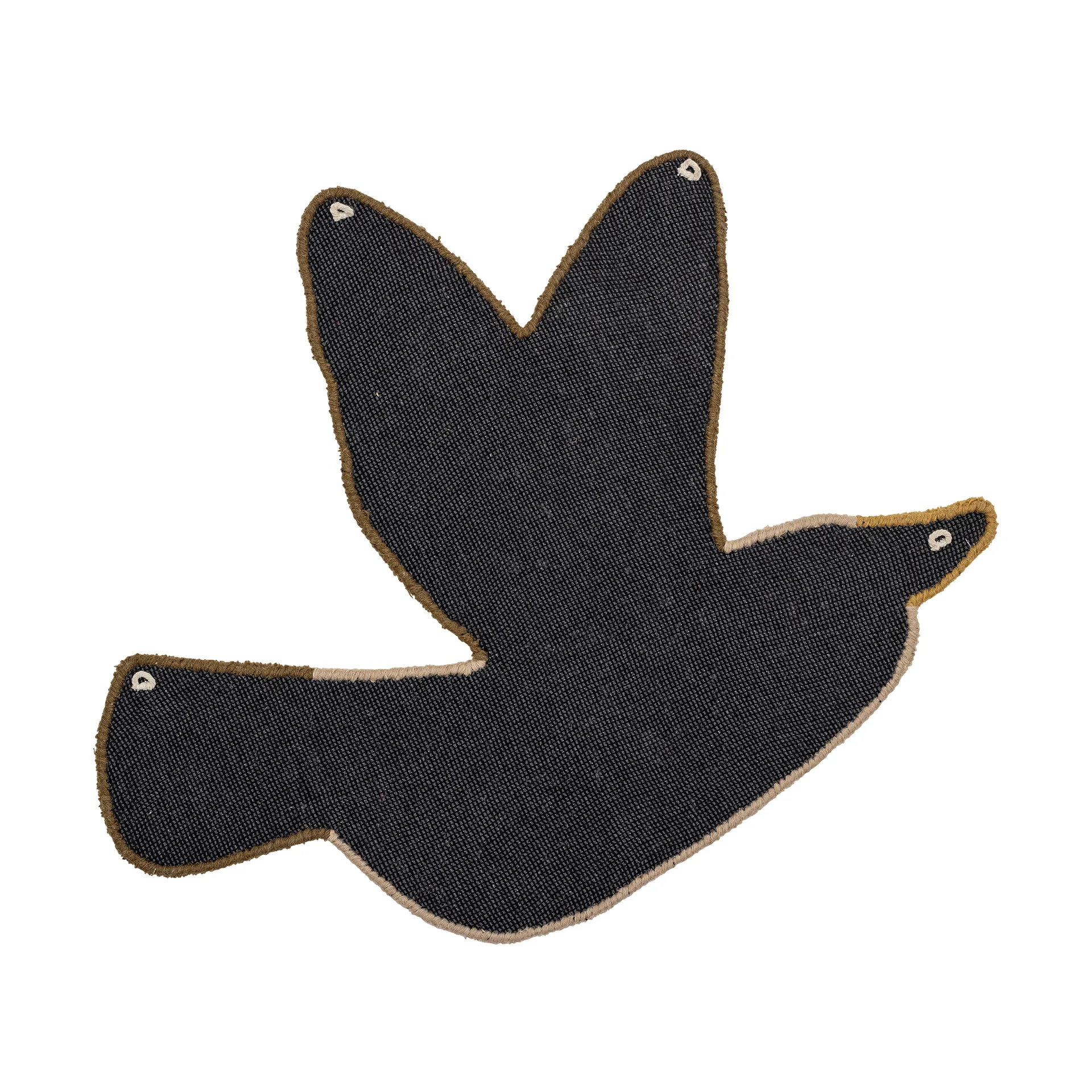 Blue Jay ラグ 70x84 cm, Blue-brown Bloomingville | ブルーミングヴィル