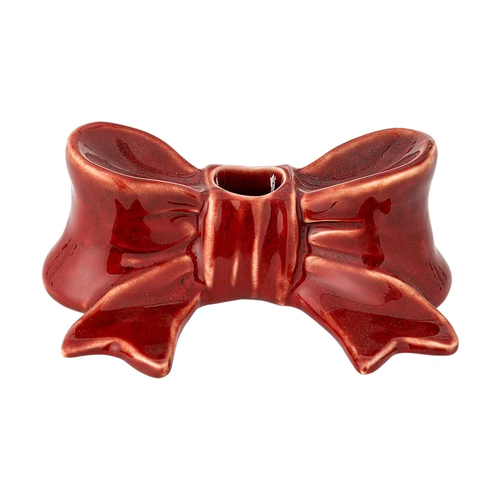 Bow ljusstake - Red, 11.5 cm - Bloomingville | ブルーミングヴィル