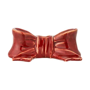 Bow キャンドルホルダー - Red, 11.5 cm - Bloomingville | ブルーミングヴィル