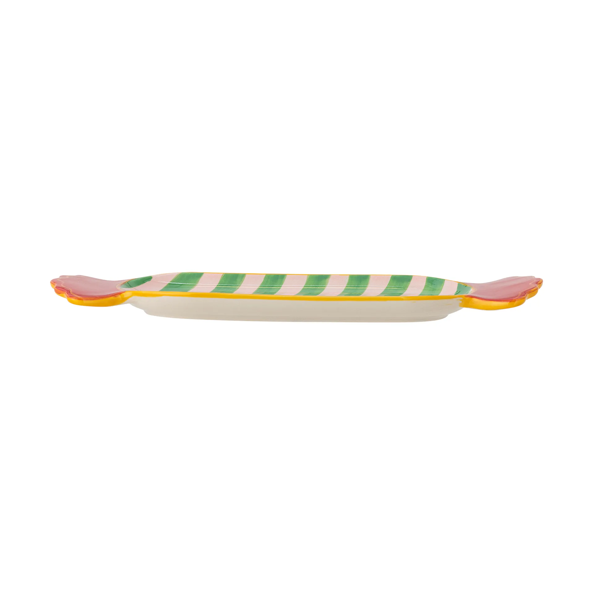 Caramella サービングプラッター 10.5x28 cm, Green Bloomingville | ブルーミングヴィル
