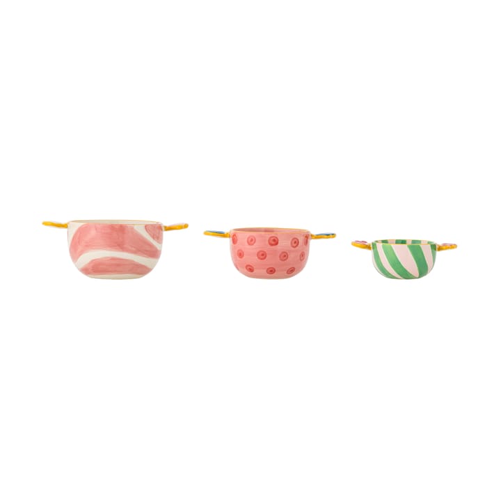 Caramella ボウル 3ピース, Pink Bloomingville | ブルーミングヴィル