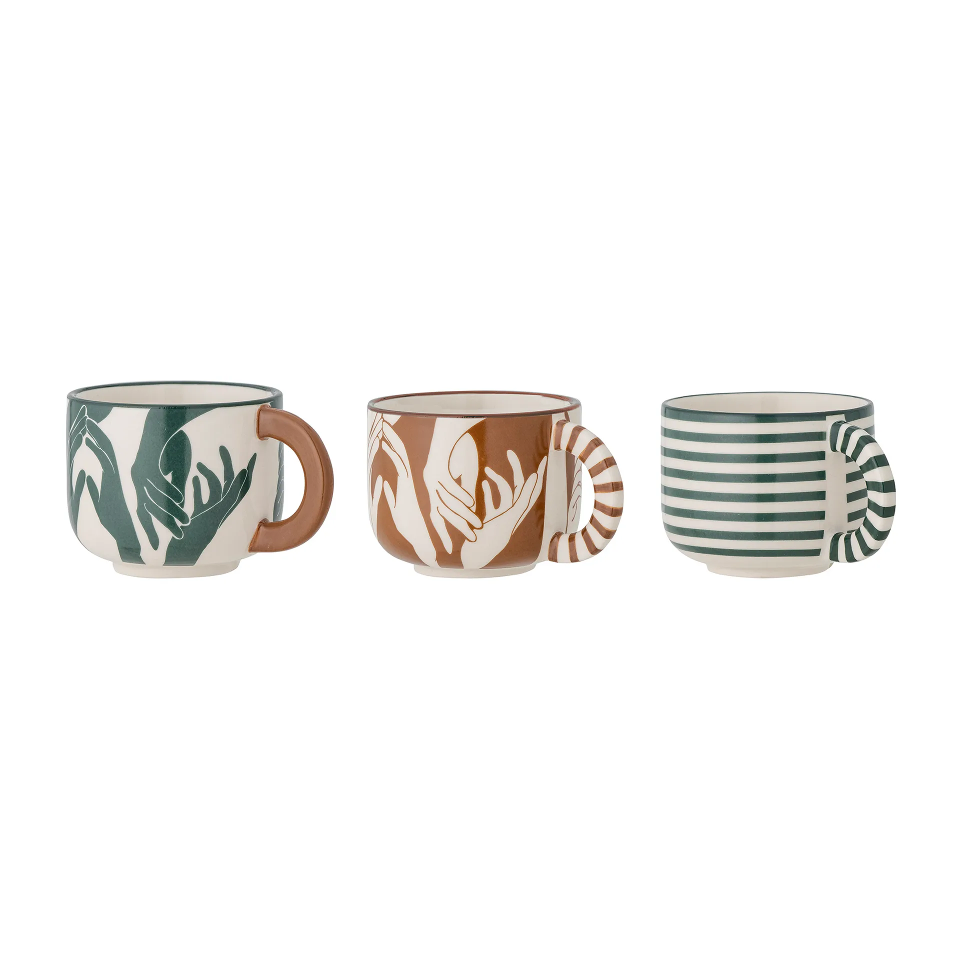 Carim カップ 6.5 cm 3 pieces, Multi Bloomingville | ブルーミングヴィル