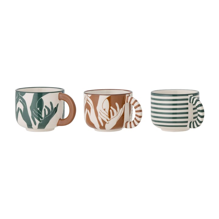 Carim カップ 6.5 cm 3 pieces, Multi Bloomingville | ブルーミングヴィル