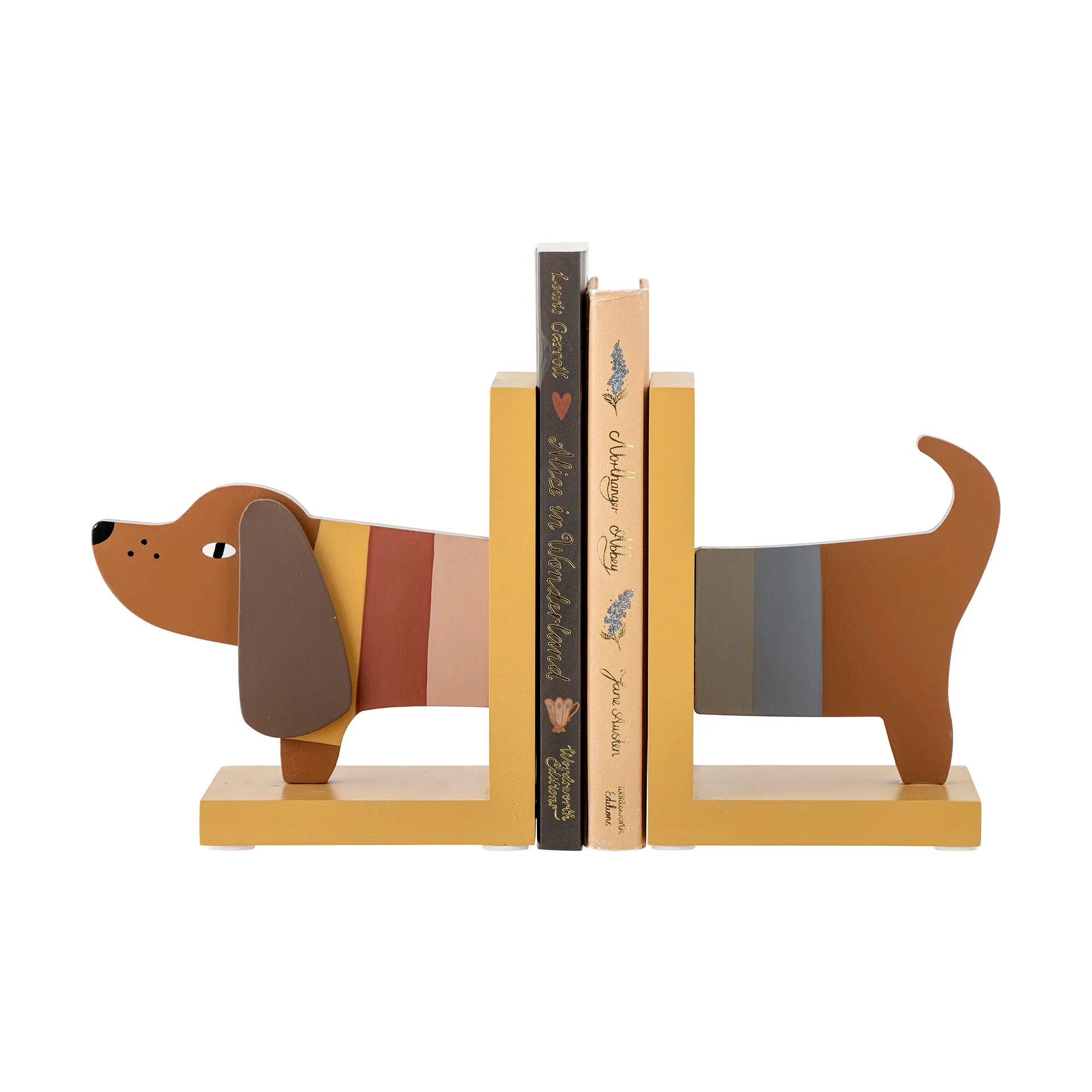 Charlie ブックエンド 2個セット, Yellow Bloomingville | ブルーミングヴィル