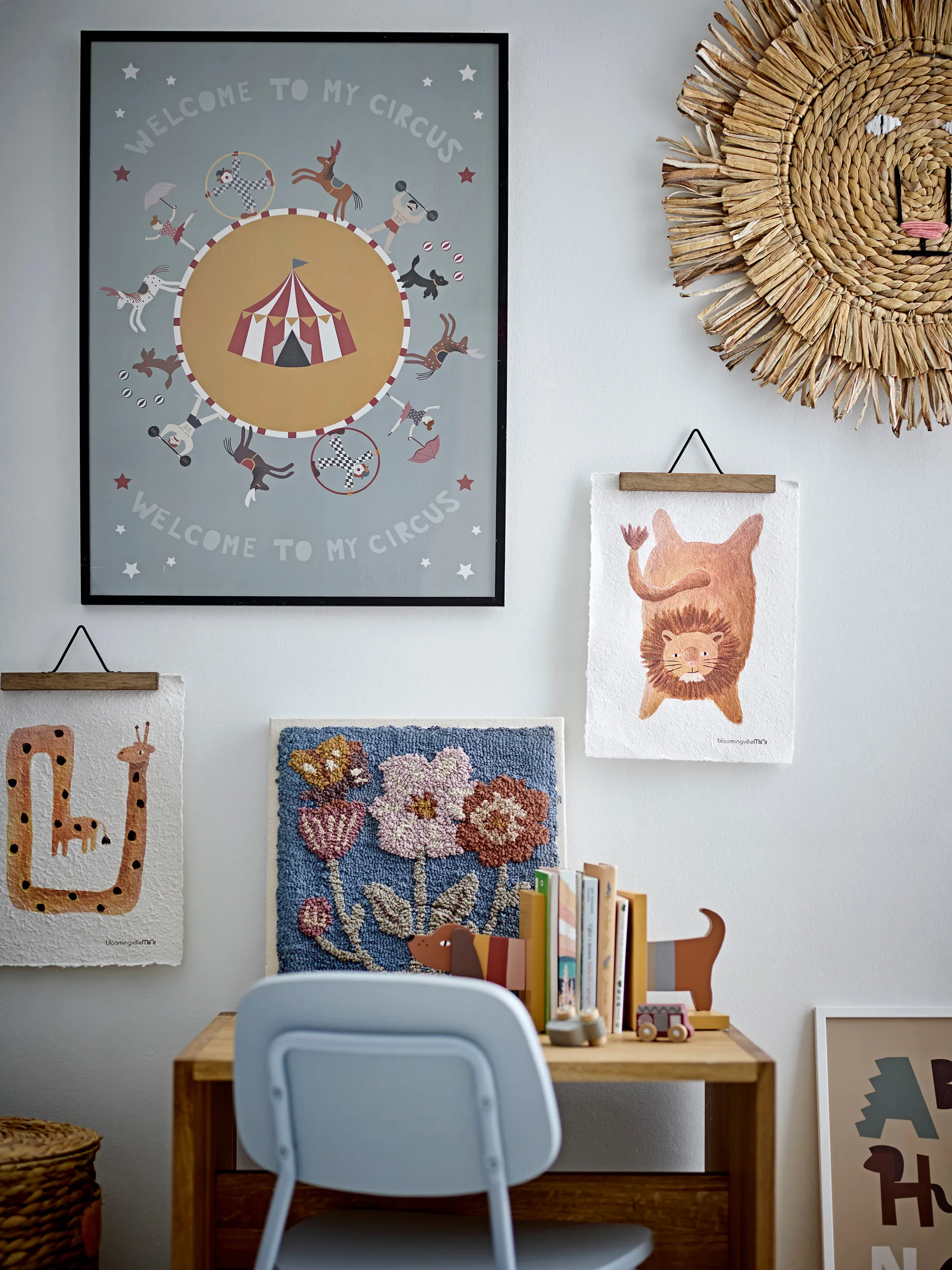 Charlie ブックエンド 2個セット, Yellow Bloomingville | ブルーミングヴィル