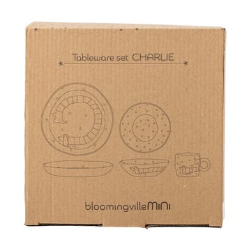 Charlie ディナーセット 3ピース - Blue-white - Bloomingville | ブルーミングヴィル
