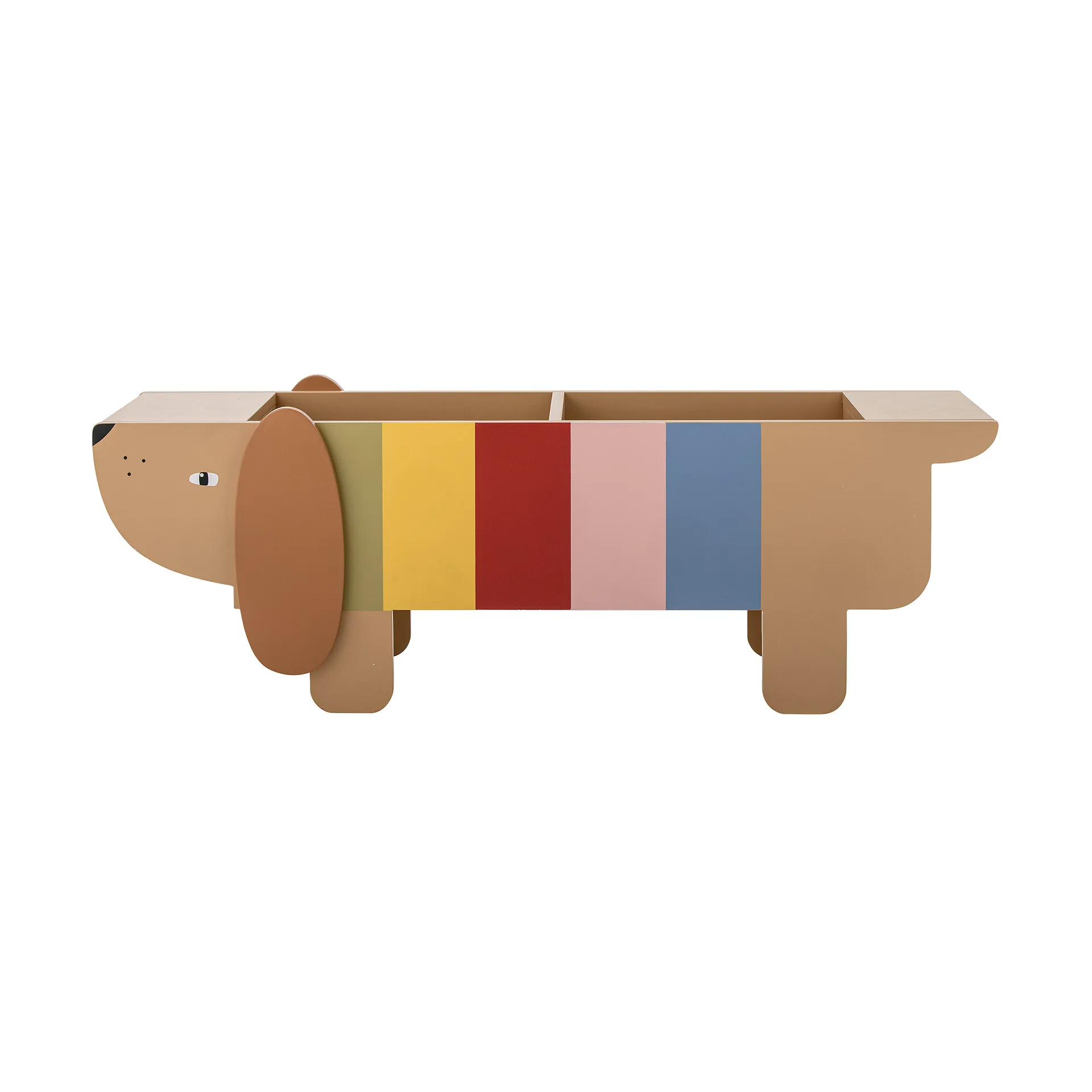 Charlie ブックケース, Brown-multi Bloomingville | ブルーミングヴィル