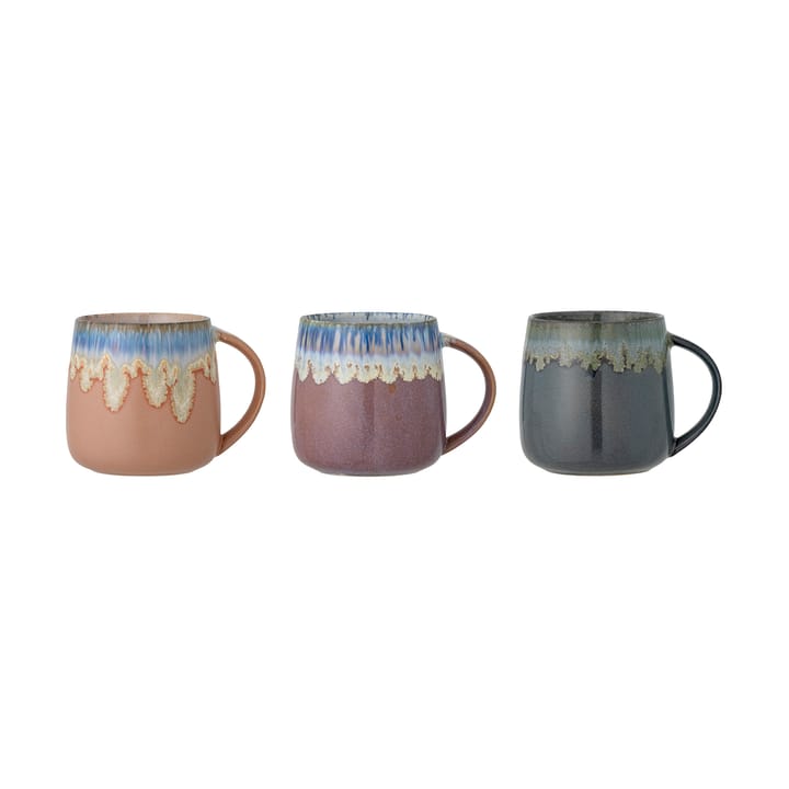 Cloe カップ 380 ml 3ピース, Multi Bloomingville | ブルーミングヴィル
