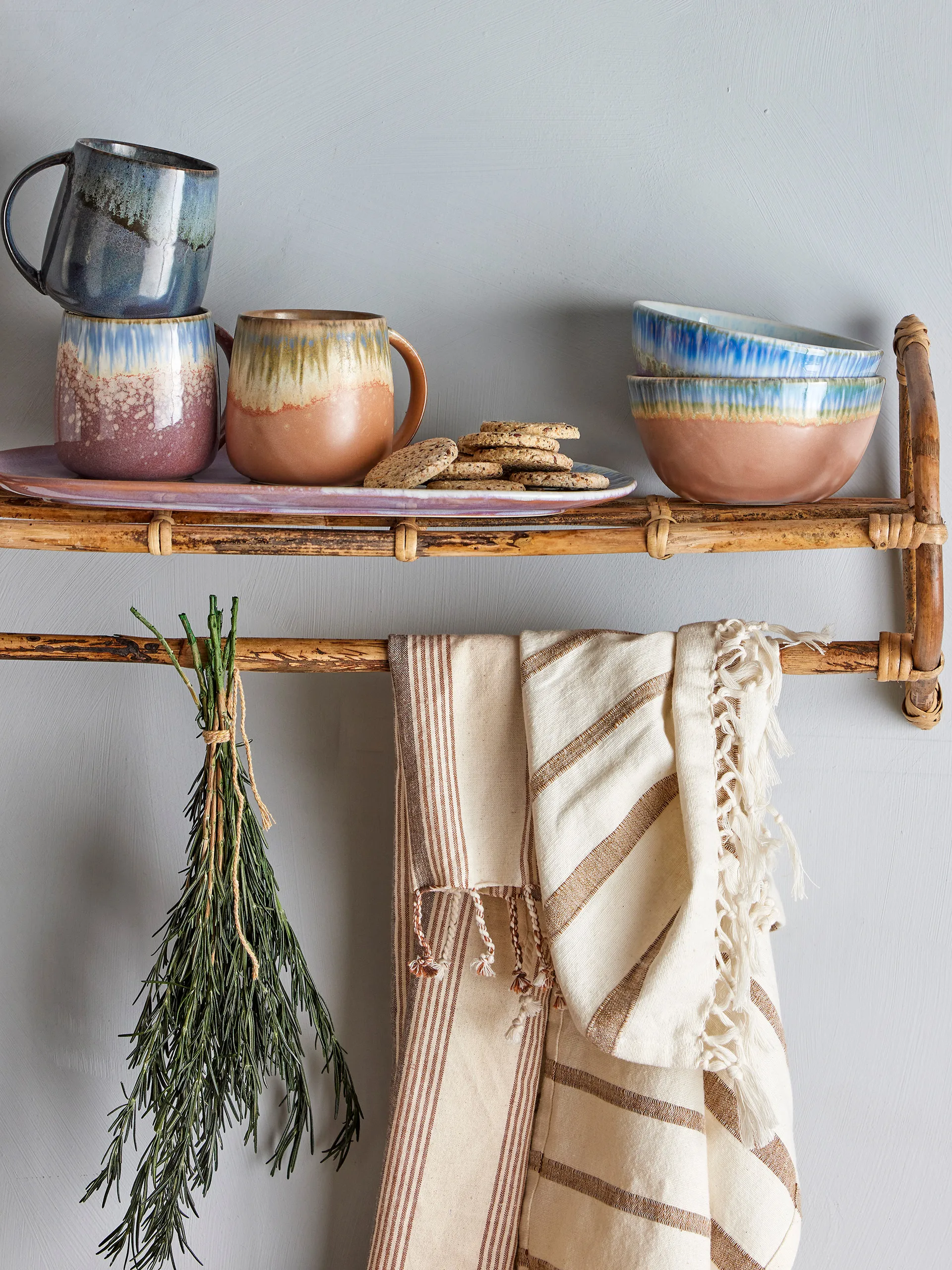 Cloe カップ 380 ml 3ピース, Multi Bloomingville | ブルーミングヴィル