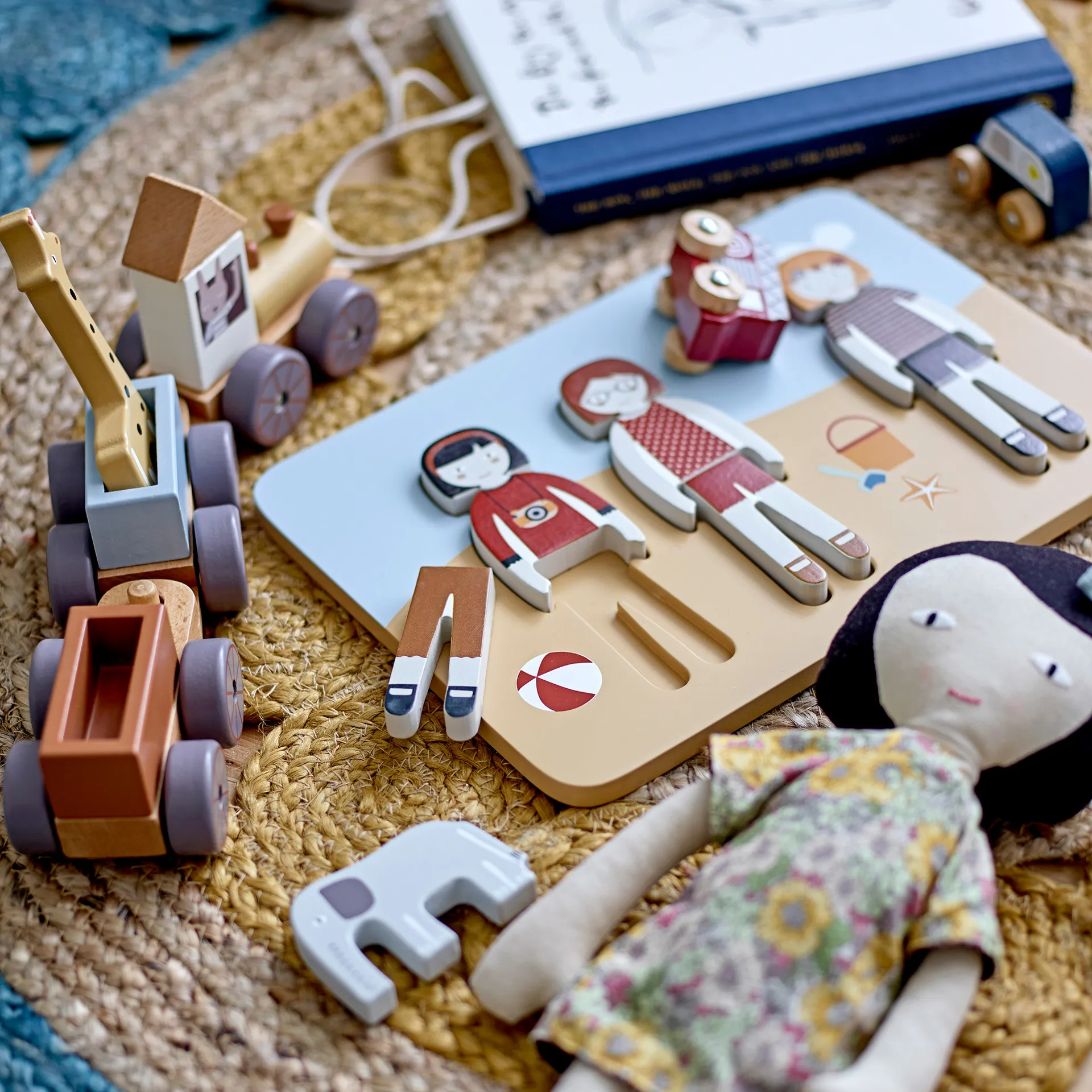 Coty toy train, multi Bloomingville | ブルーミングヴィル