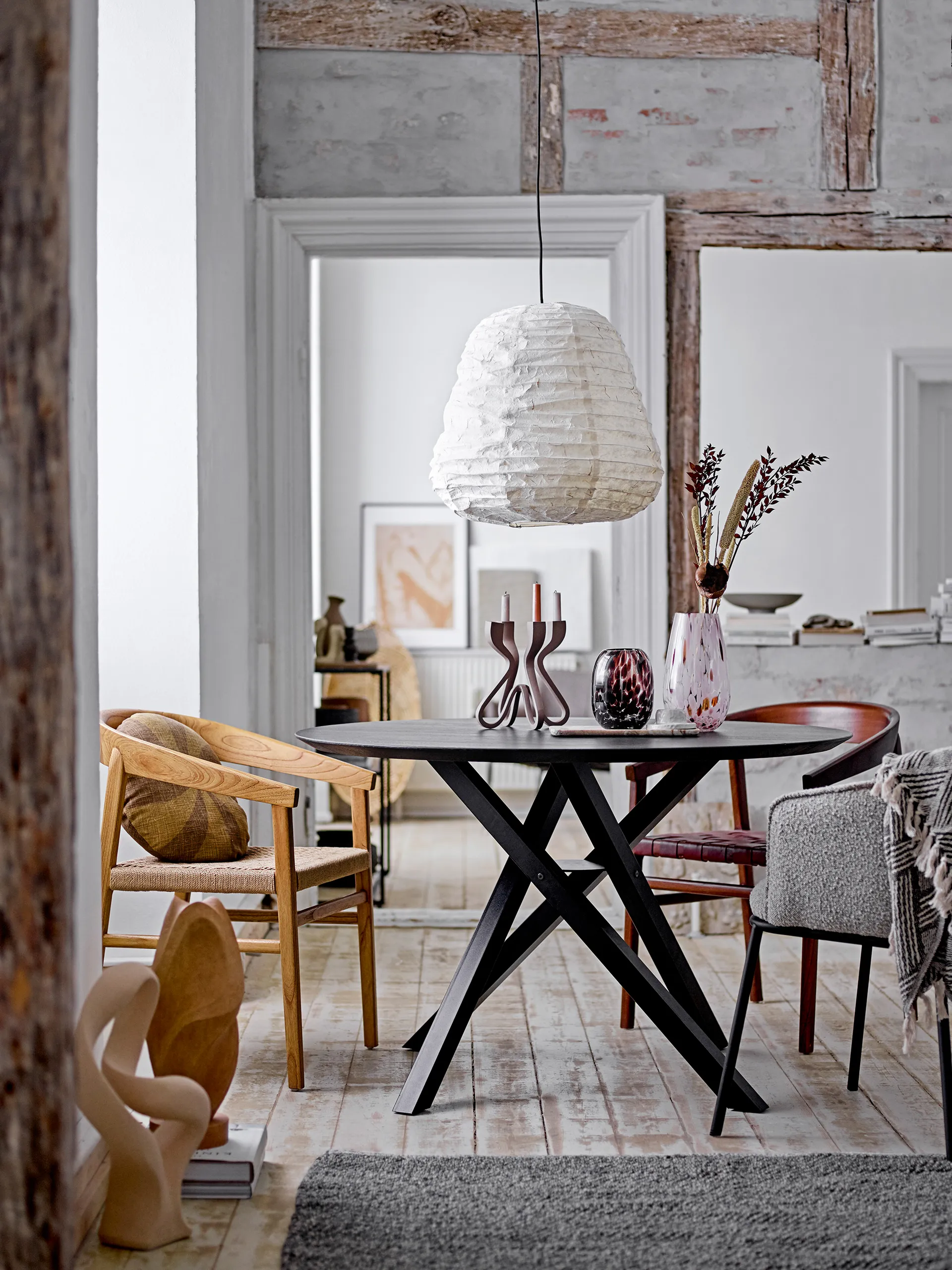 Crister ベース 17 cm, Brown Bloomingville | ブルーミングヴィル