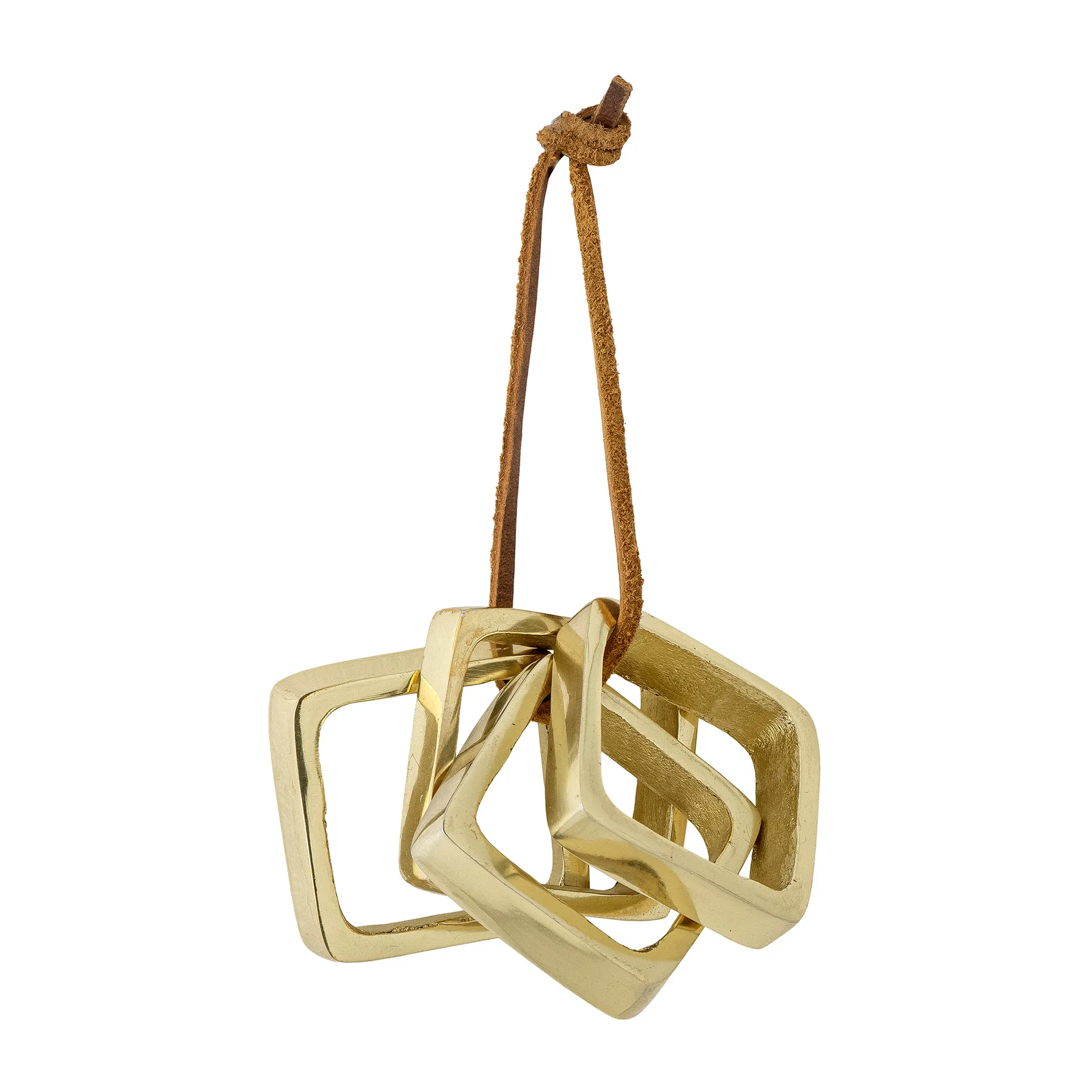 Cybelle ナプキンリング 4.5x4.5 cm 4-pack, Gold Bloomingville | ブルーミングヴィル