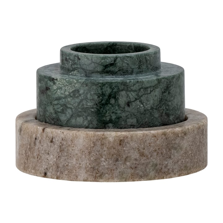 Dalin キャンドルホルダー Ø10 cm - Green marble - Bloomingville | ブルーミングヴィル