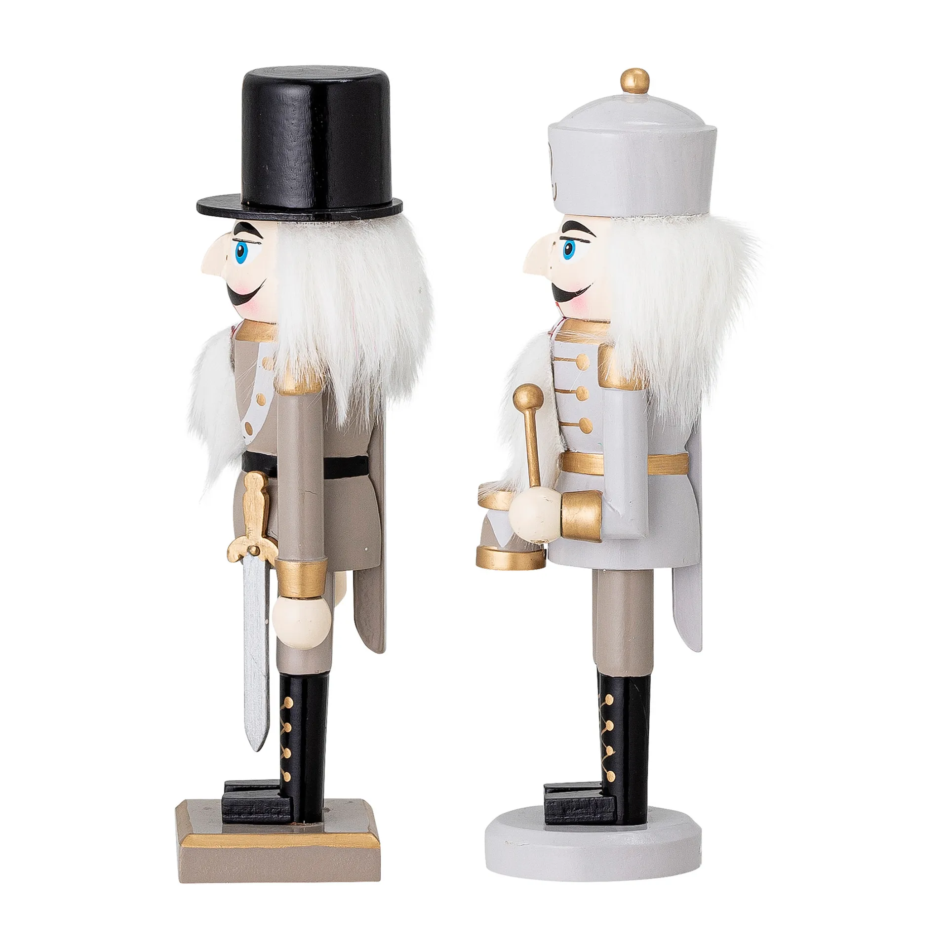 Darren ナッツクラッカー デコレーション 20.5 cm 2 ピース, Gold Bloomingville | ブルーミングヴィル