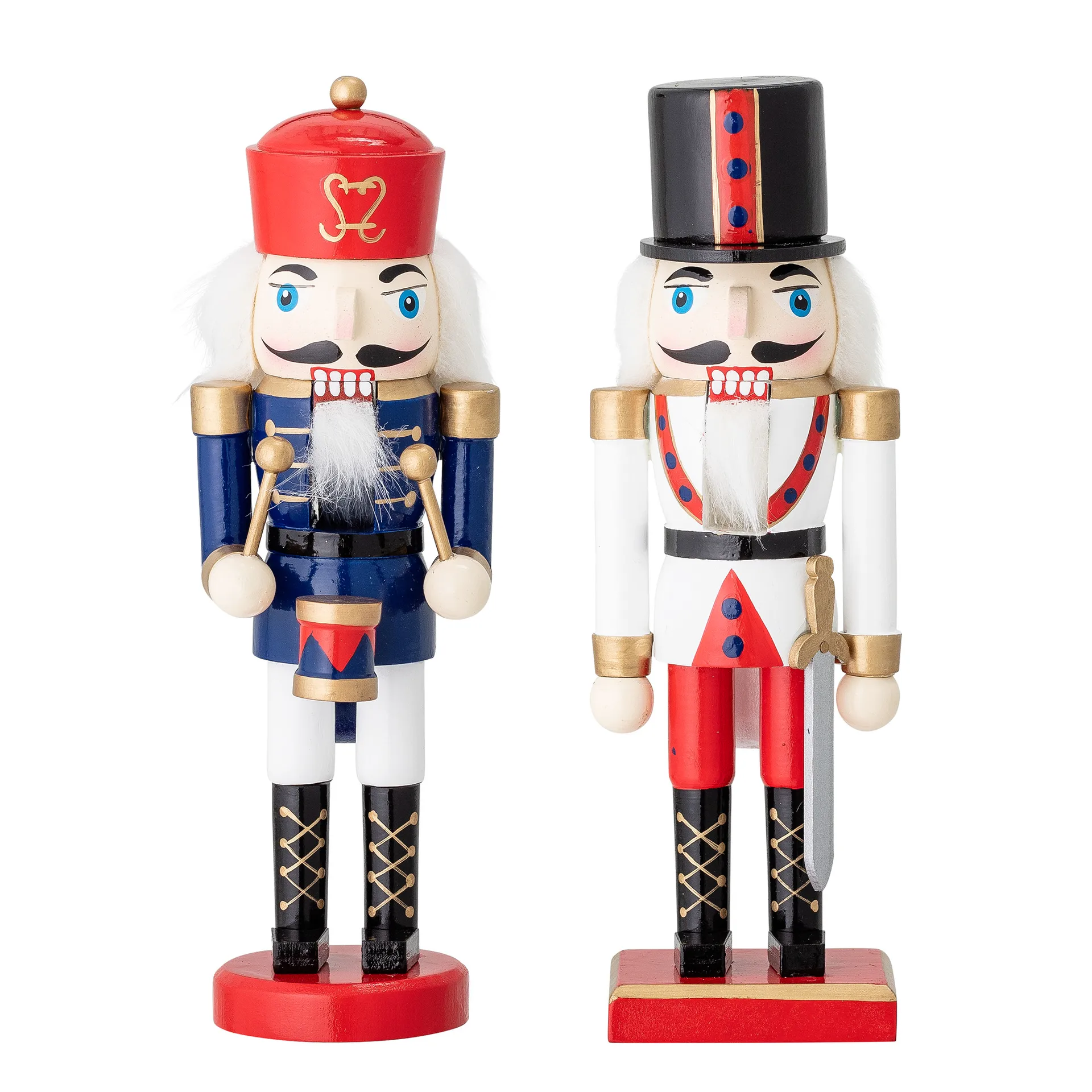 Darren ナッツクラッカー デコレーション 20.5 cm 2 ピース, Red Bloomingville | ブルーミングヴィル