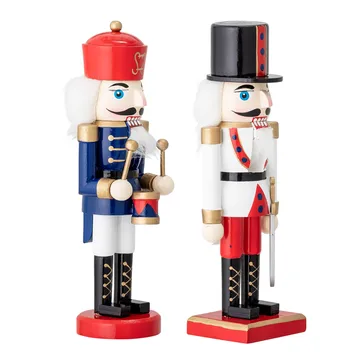 Darren ナッツクラッカー デコレーション 20.5 cm 2 ピース - Red - Bloomingville | ブルーミングヴィル