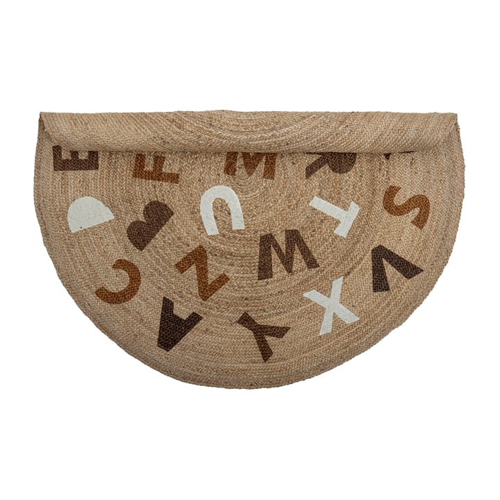 Dinne jute ラグ Ø130 cm, Alphabet Bloomingville | ブルーミングヴィル