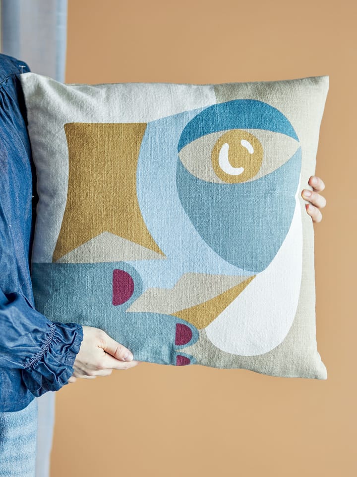 Ditte クッション 45x45 cm, Blue Bloomingville | ブルーミングヴィル