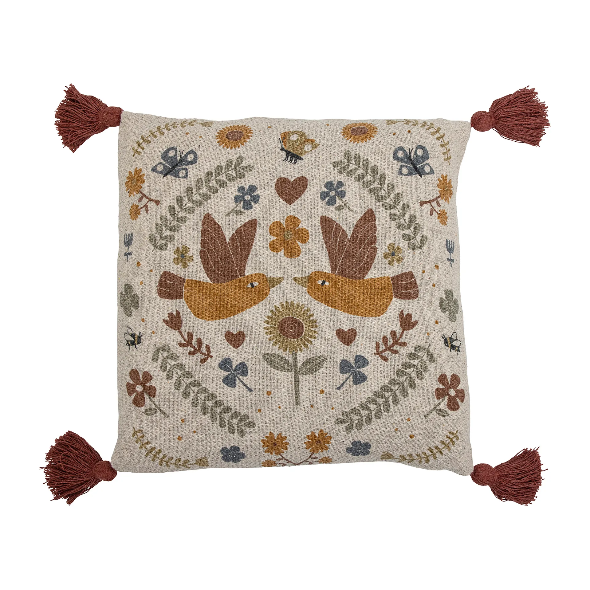 Dorell クッション 50x50 cm, Natural Bloomingville | ブルーミングヴィル