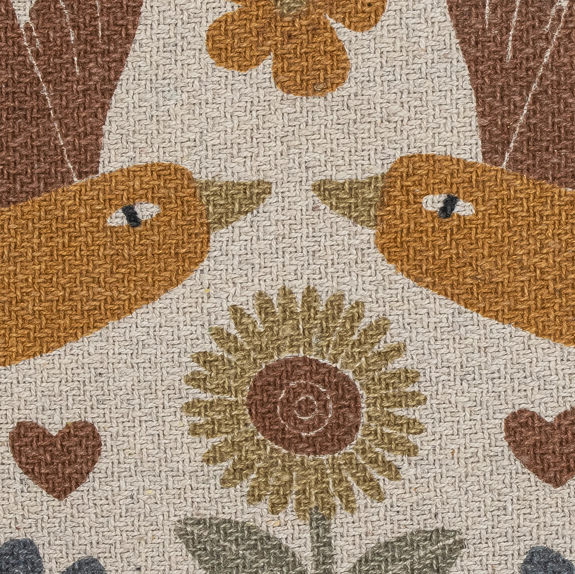 Dorell クッション 50x50 cm, Natural Bloomingville | ブルーミングヴィル