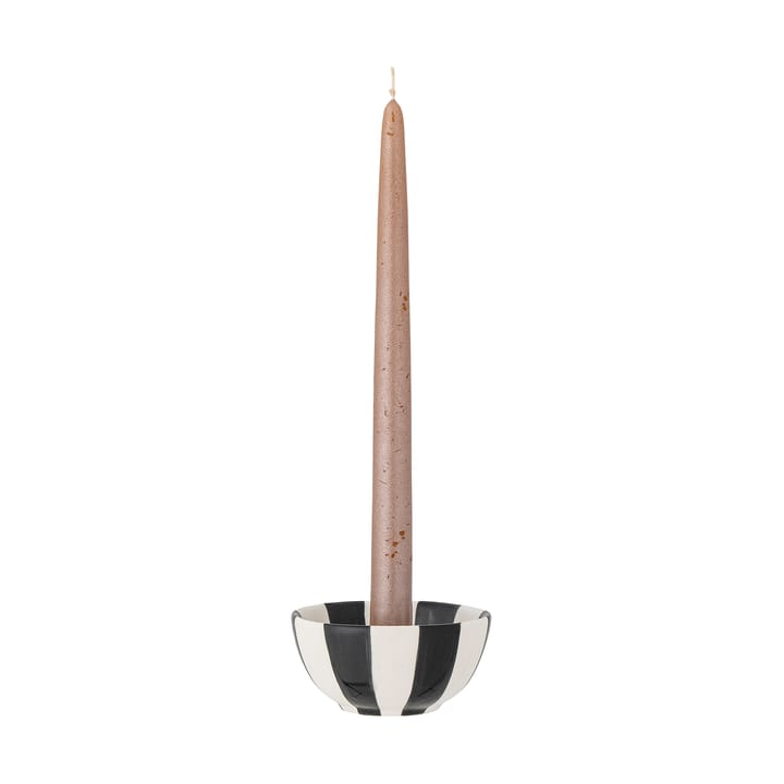 Eja キャンドルスティック Ø9 cm, Black-white Bloomingville | ブルーミング�ヴィル