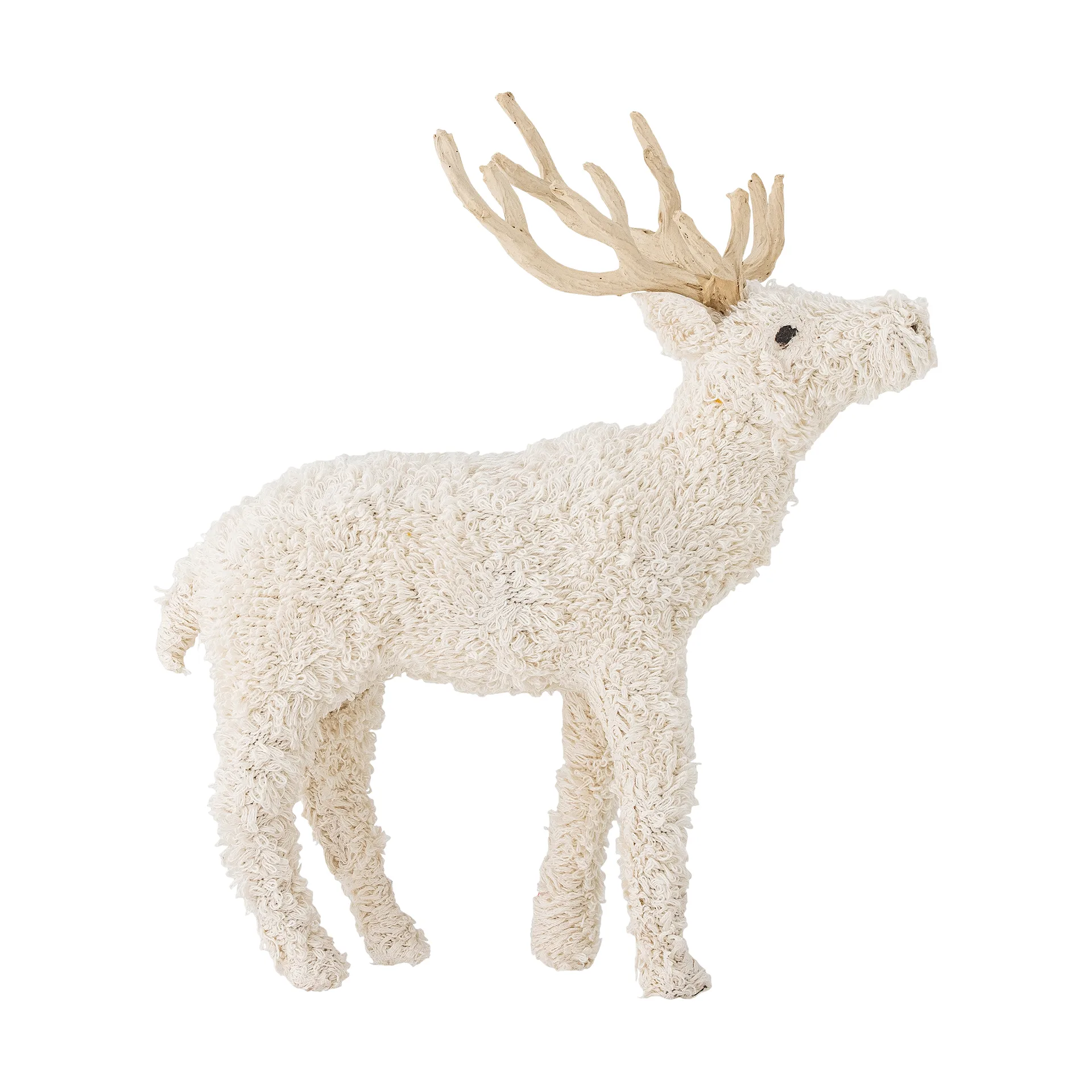 Elmo deer デコレーション 33 cm, White Bloomingville | ブルーミングヴィル