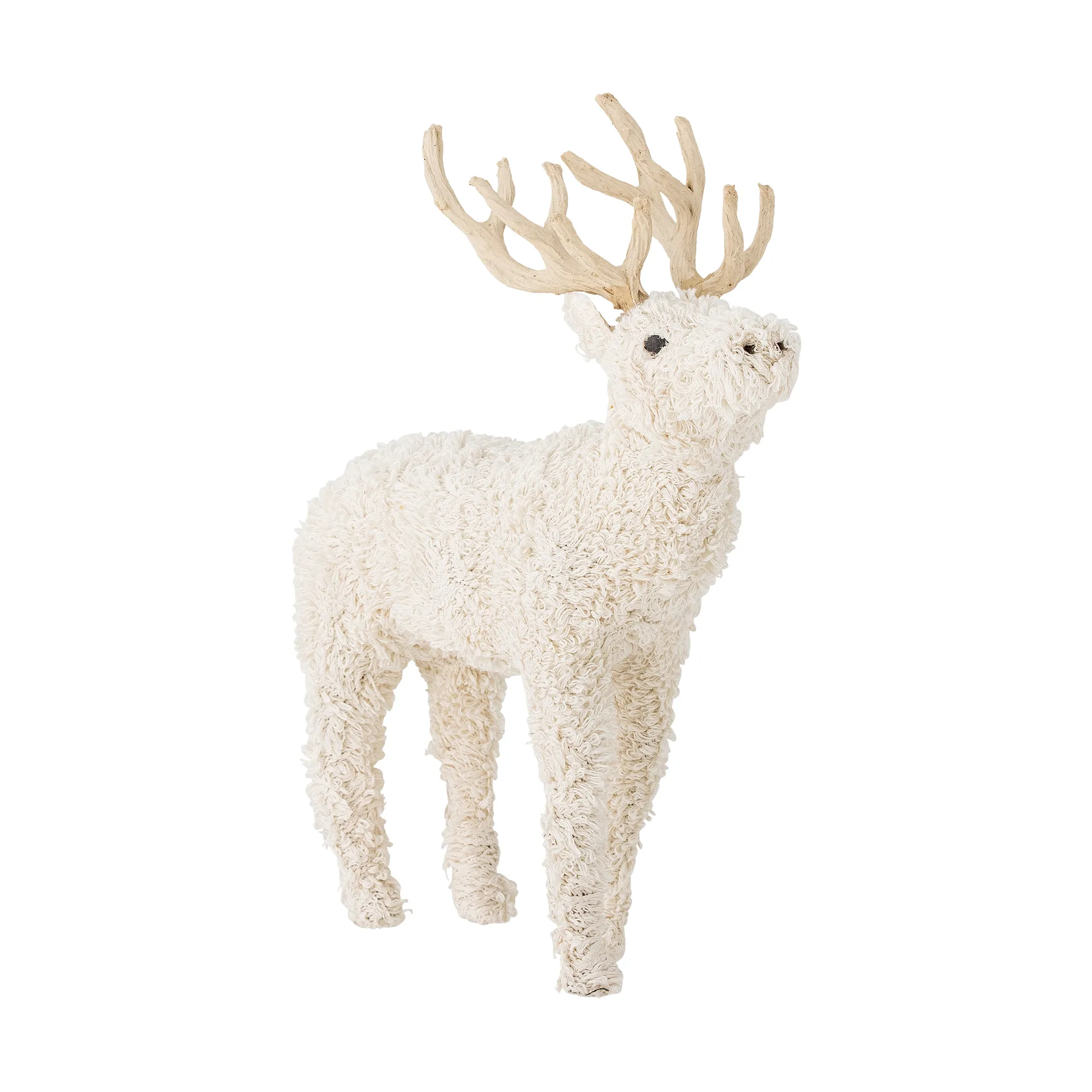 Elmo deer デコレーション 33 cm, White Bloomingville | ブルーミングヴィル