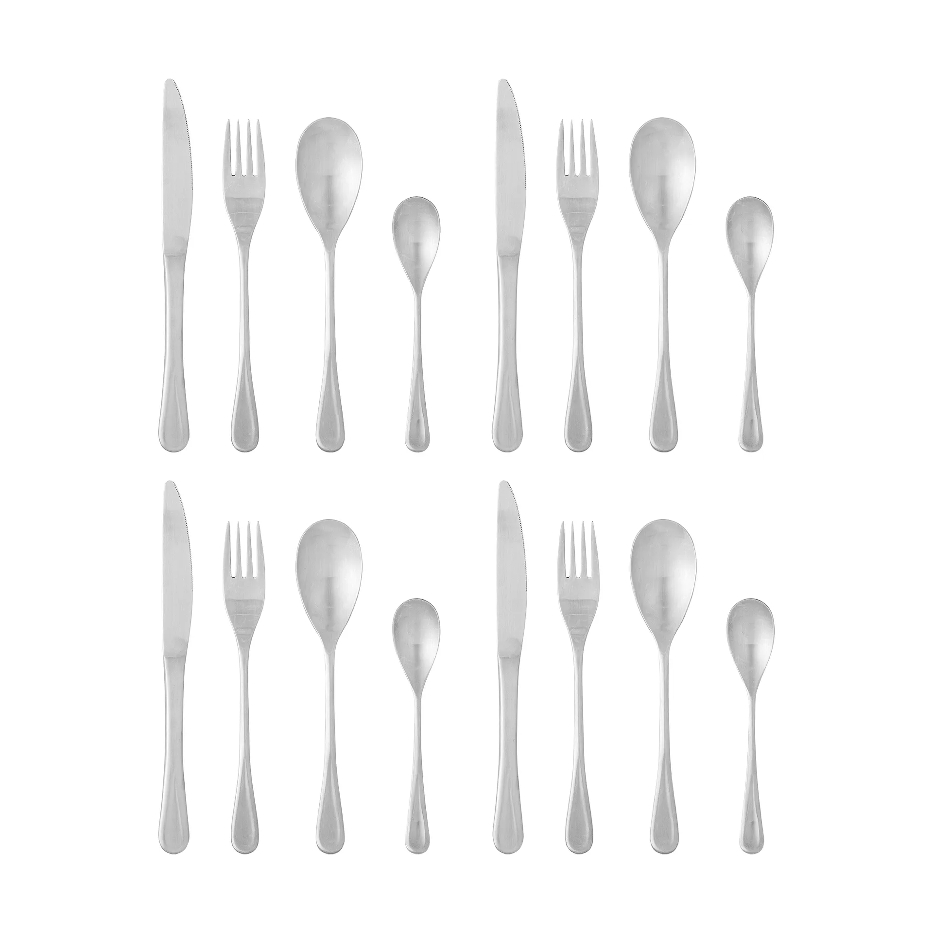 Elvera カトラリー, Stainless steel, 16 pieces Bloomingville | ブルーミングヴィル