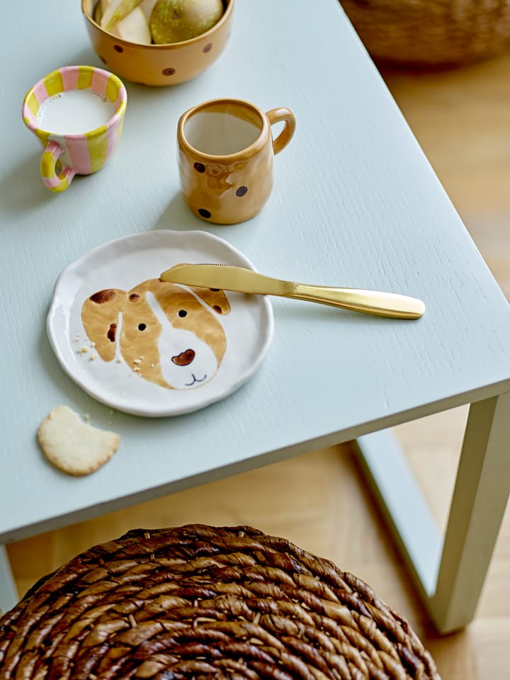 Fenix キッズ用ディナー食器 ストーンウェア 3つセット , Dog Bloomingville | ブルーミングヴィル