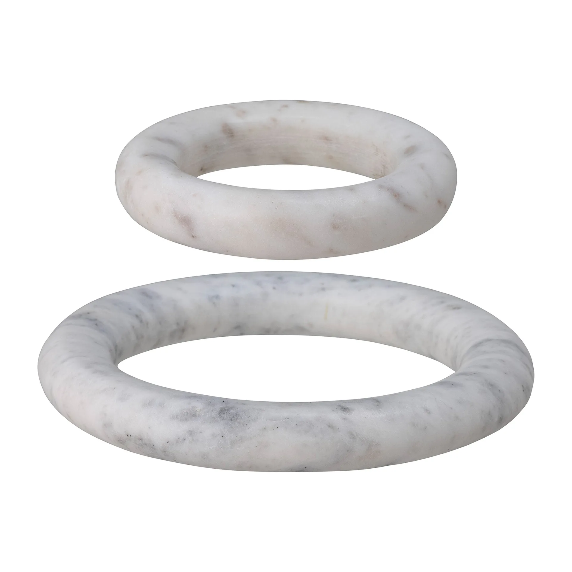 Finola トリベット 2 pieces, White marble Bloomingville | ブルーミングヴィル