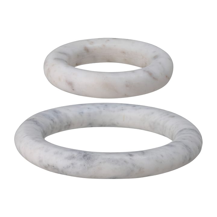 Finola トリベット 2 pieces, White marble Bloomingville | ブルーミングヴィル