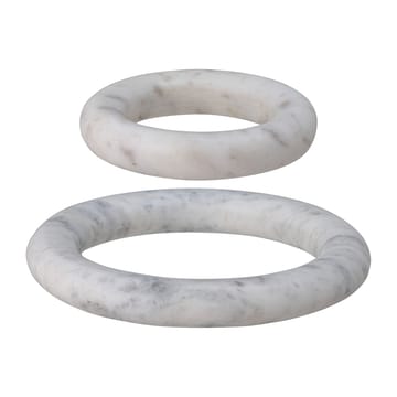 Finola トリベット 2 pieces - White marble - Bloomingville | ブルーミングヴィル