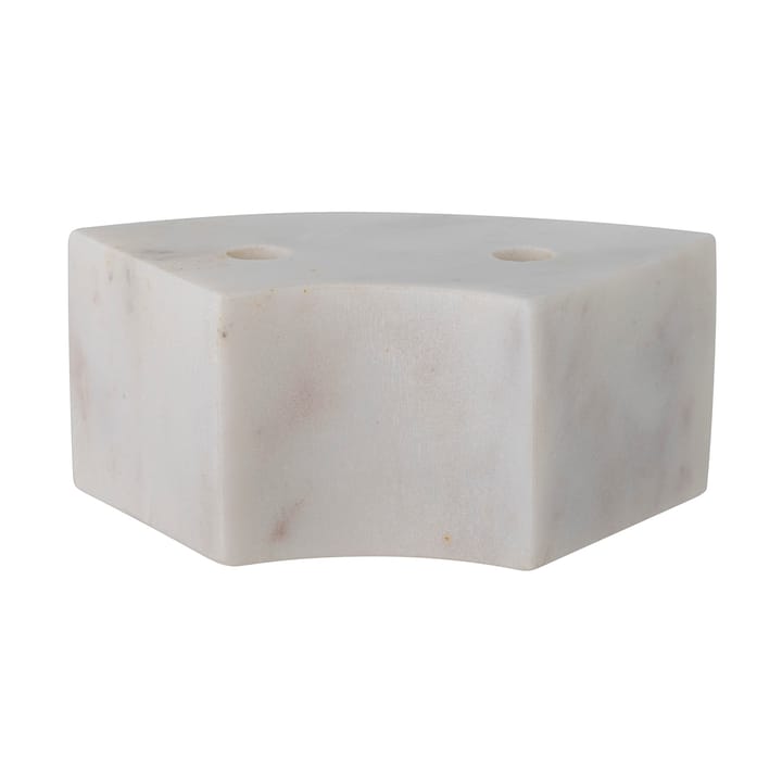 Florida キャンドルホルダー  14.5x6x7.5 cm - White marble - Bloomingville | ブルーミングヴィル