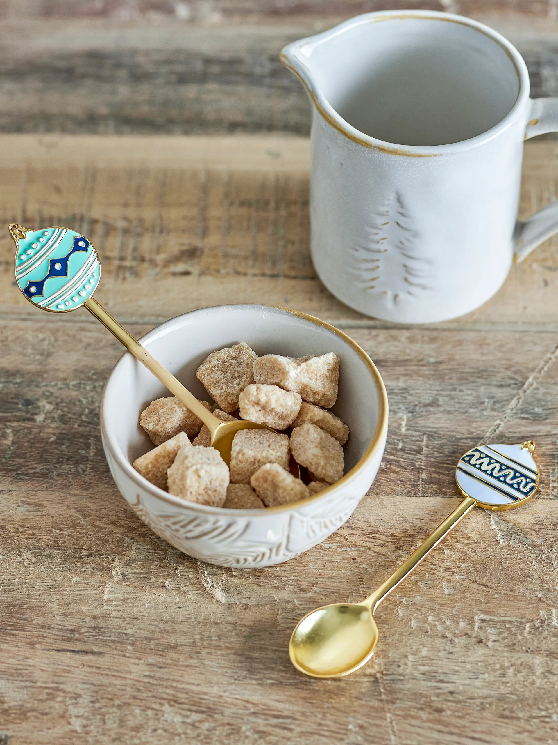 Freydis スプーン 2-pack, Blue Bloomingville | ブルーミングヴィル