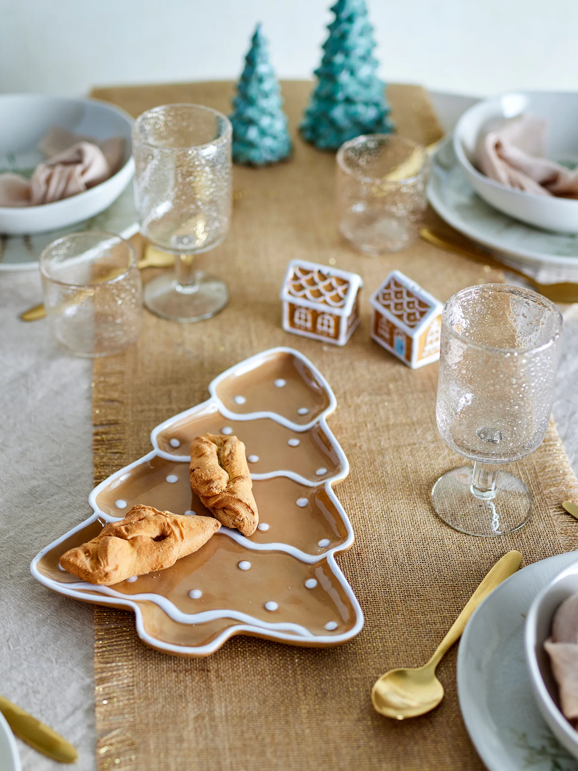 Ginnie サービングトレイ 33x23 cm, Brown Bloomingville | ブルーミングヴィル