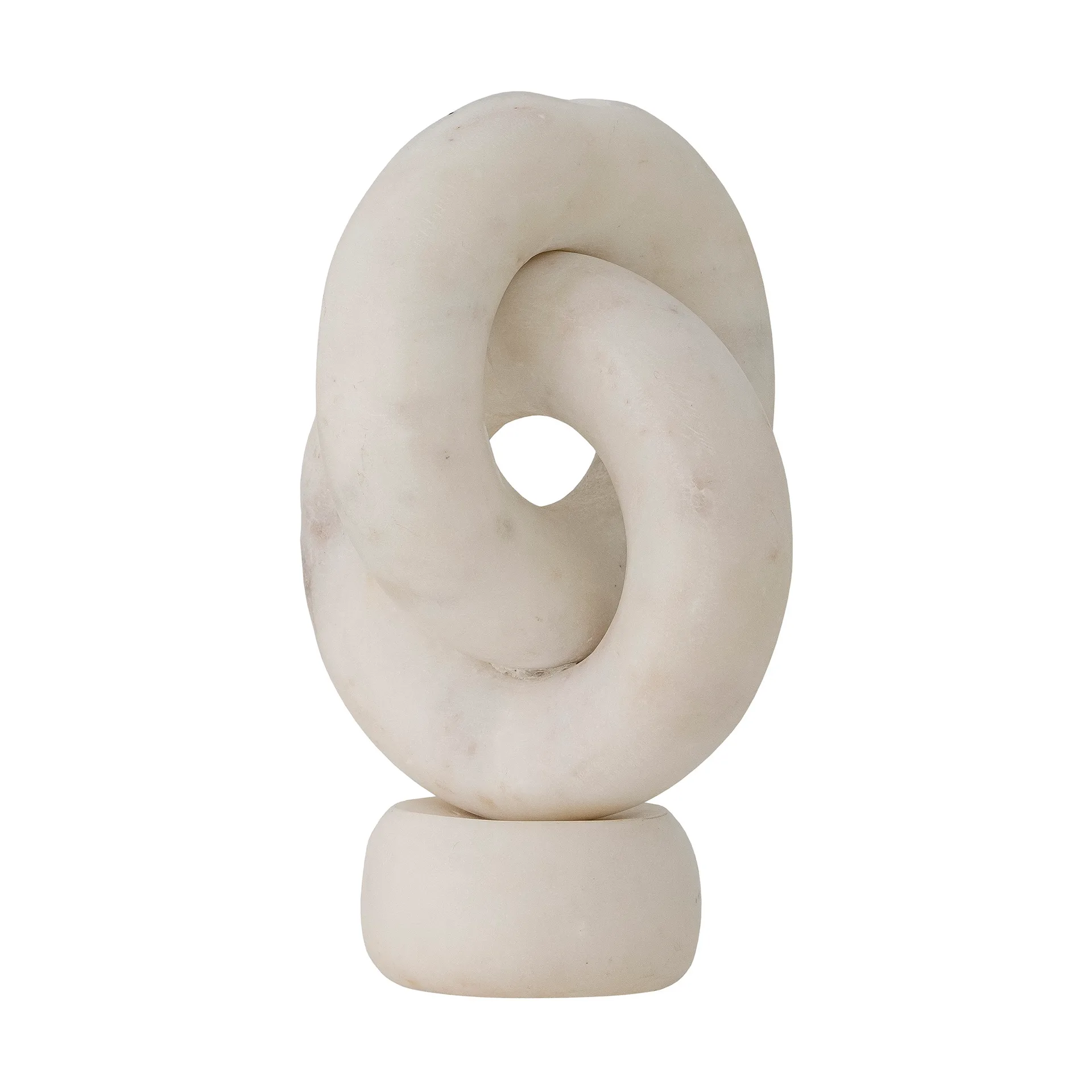 Goa キャンドルホルダー 20 cm, White marble Bloomingville | ブルーミングヴィル