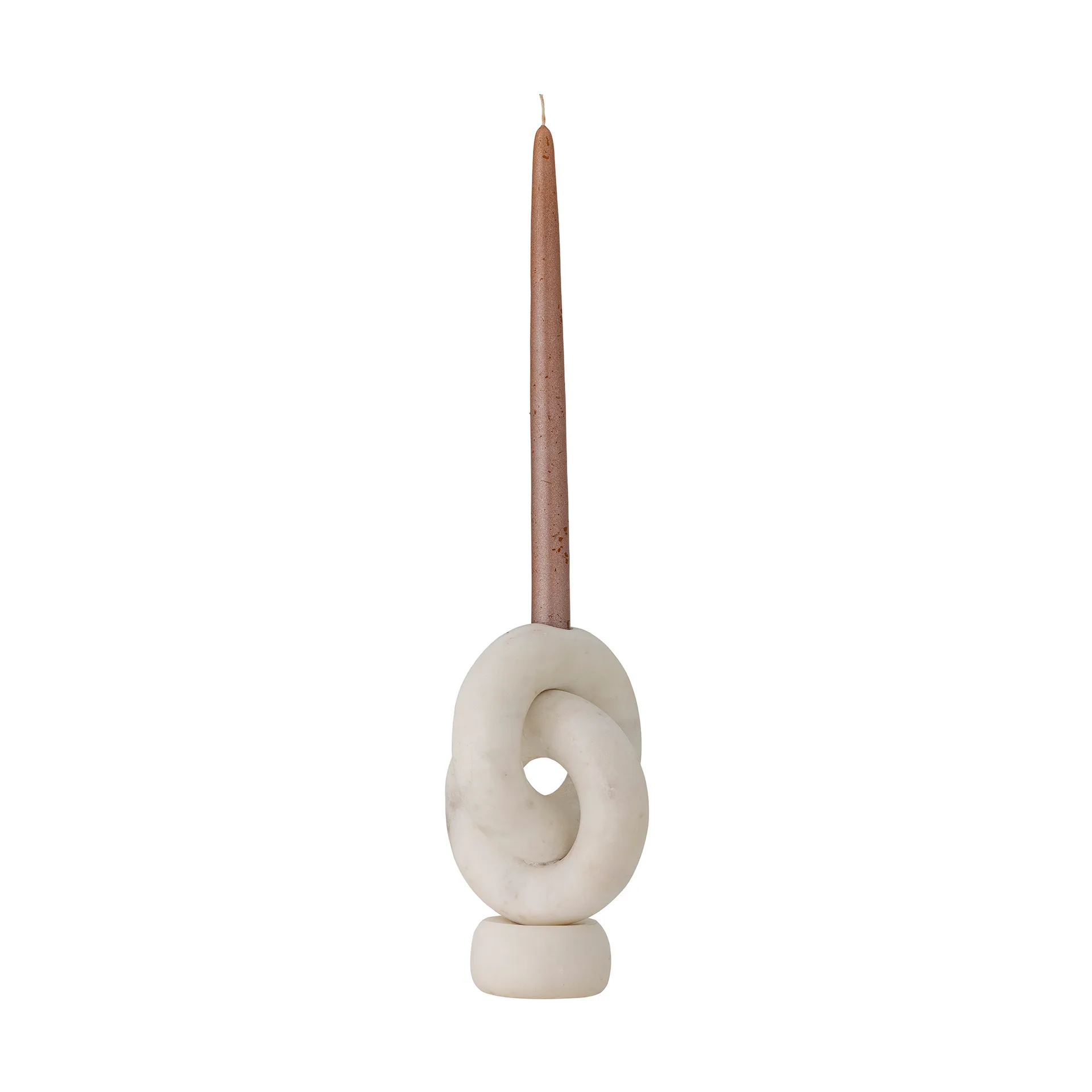 Goa キャンドルホルダー 20 cm, White marble Bloomingville | ブルーミングヴィル