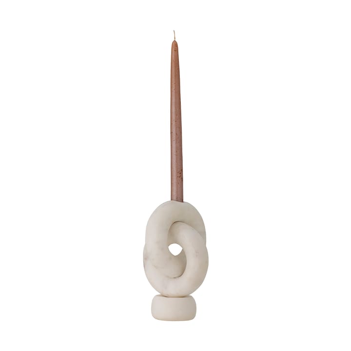 Goa キャンドルホルダー 20 cm, White marble Bloomingville | ブルーミングヴィル