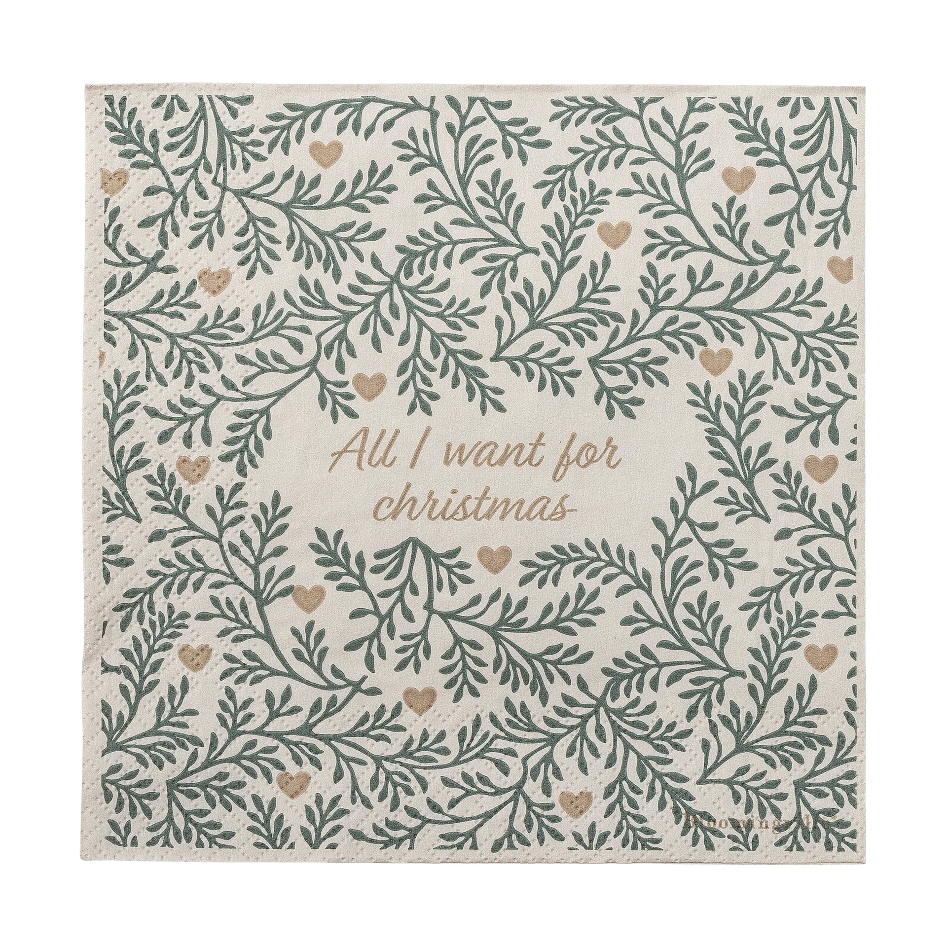 Grazia ペーパーナプキン 33x33 cm 20枚セット, Multi Bloomingville | ブルーミングヴィル