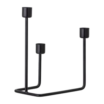 Hafi キャンドルスティック 21 cm - Black - Bloomingville | ブルーミングヴィル