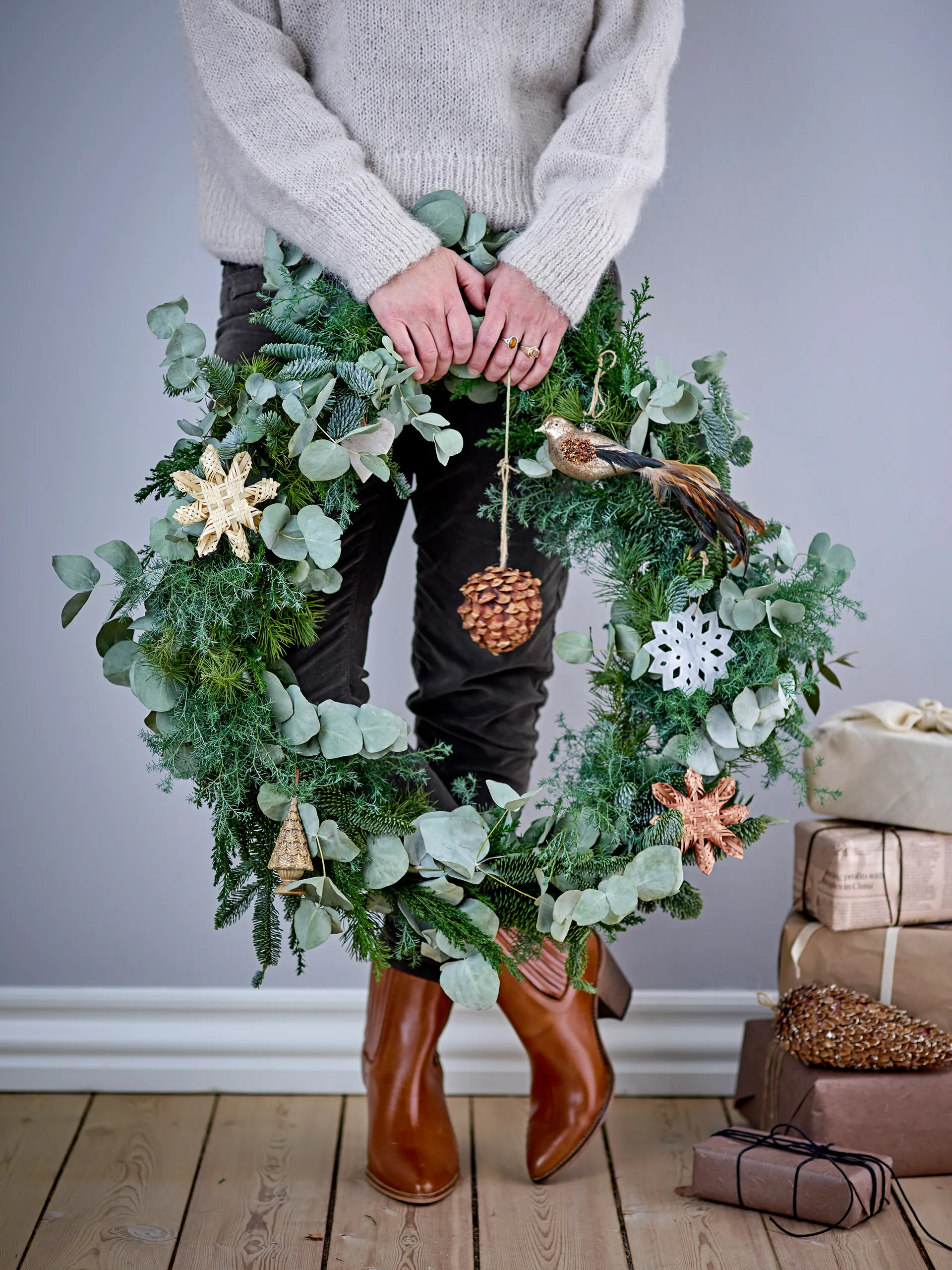 Hani クリスマス デコレーション 3 ピース, Multi Bloomingville | ブルーミングヴィル